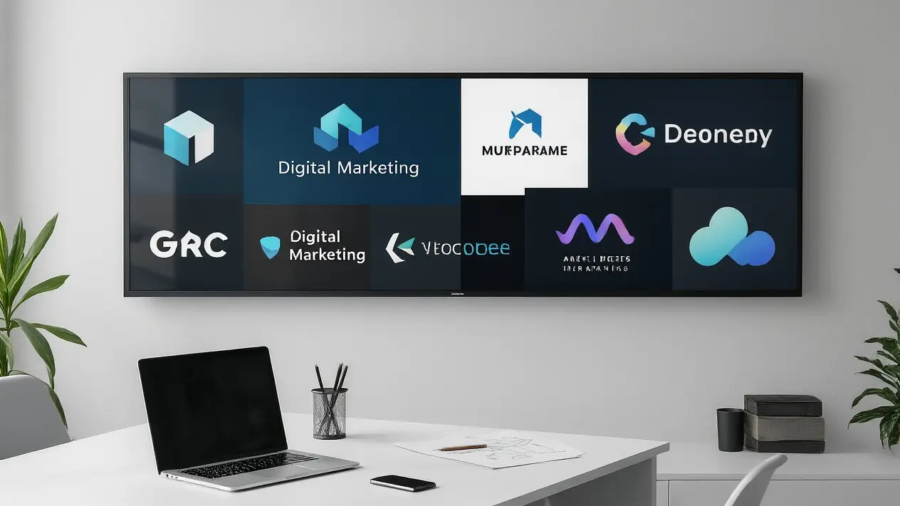 Digital marketing logo